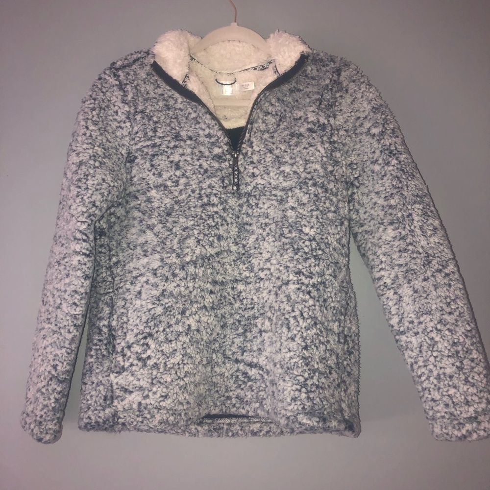 Cozy sherpa 1/4 zip